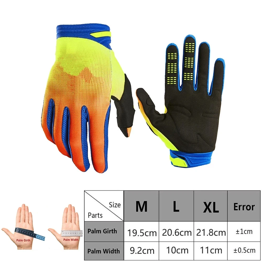 Customized NEW Motocross Gloves Women Off Road Racing Glove Bicycle BMX ATV MX Motorcycle Mountain Bike Cycling Gloves