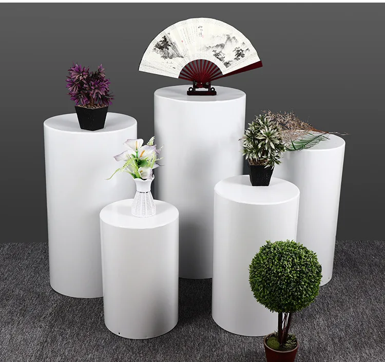 H05564 Customized Wedding Decoration Dessert Cake Stand Acrylic Cylinder Flower Display for Birthday
