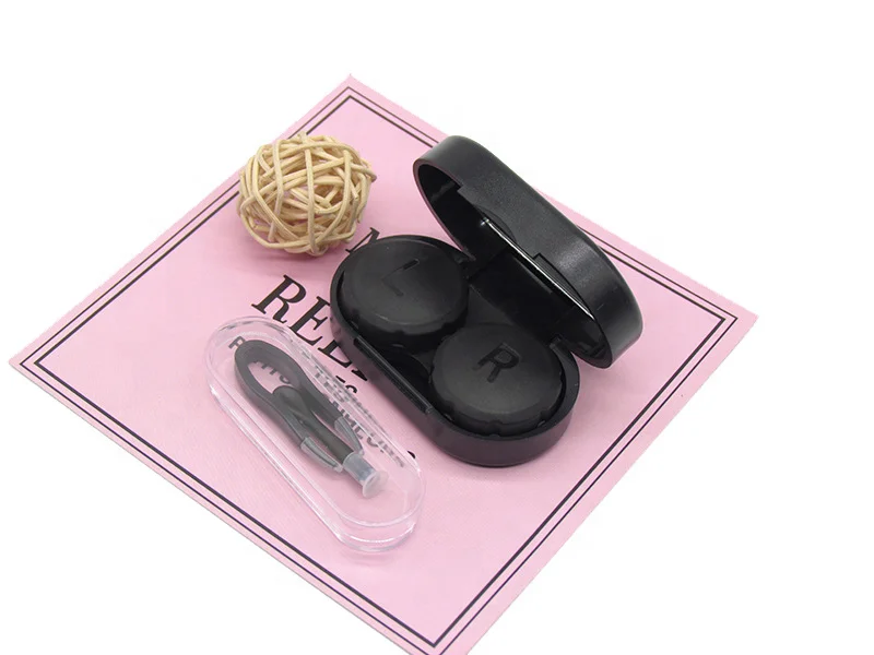 Оптовая продажа Модные Контактные линзы Роскошный чехол для контактных линз с героями