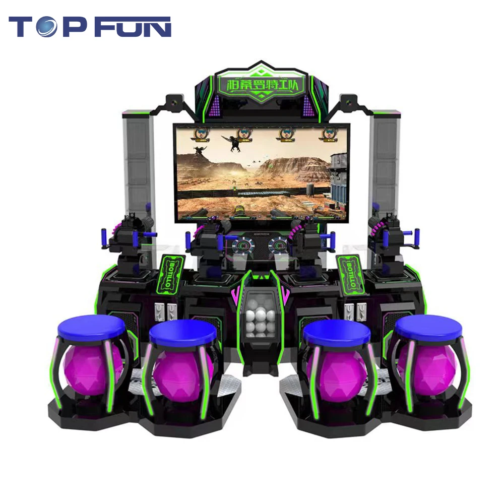 Indoor Amusement 2 Players Double Arcade Shooting Simulator Video Game Machine for Amusement Park