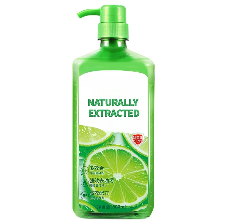 Antibacterial Dish Detergent Kitchen Bowls and Chopsticks Dishwashing Liquid Soap Food Grade Dish Soap Liquid