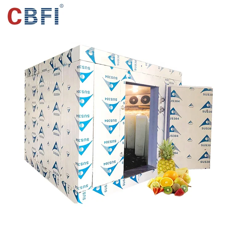High Quality Customized Energy Efficient Cold Storage For Seafood Beef  Potato Cold Room