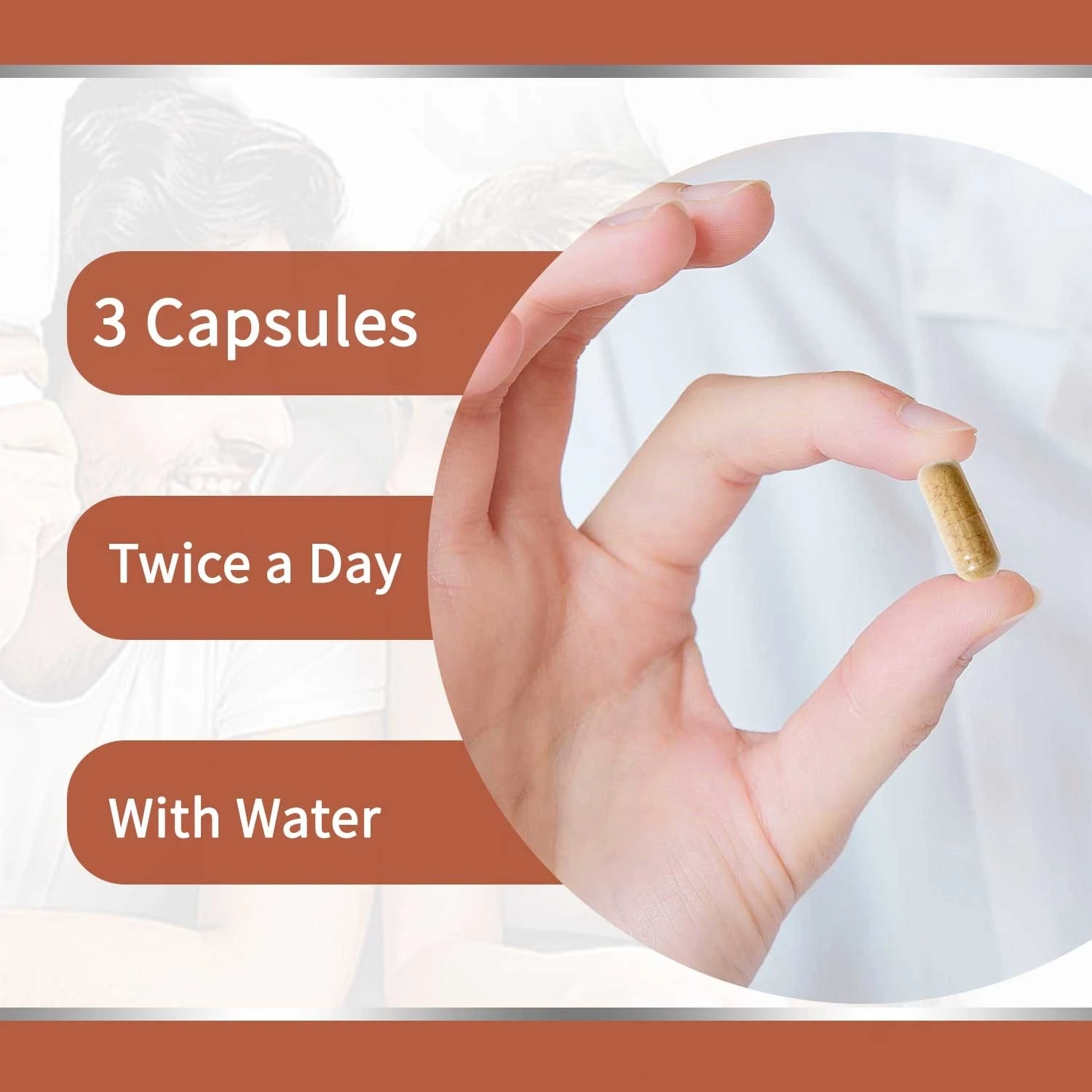 1 Set of 8 Boxes Ganoherb Tongkat Ali Maca Extract Powder Capsule Herbal Supplements Enhancement for Men