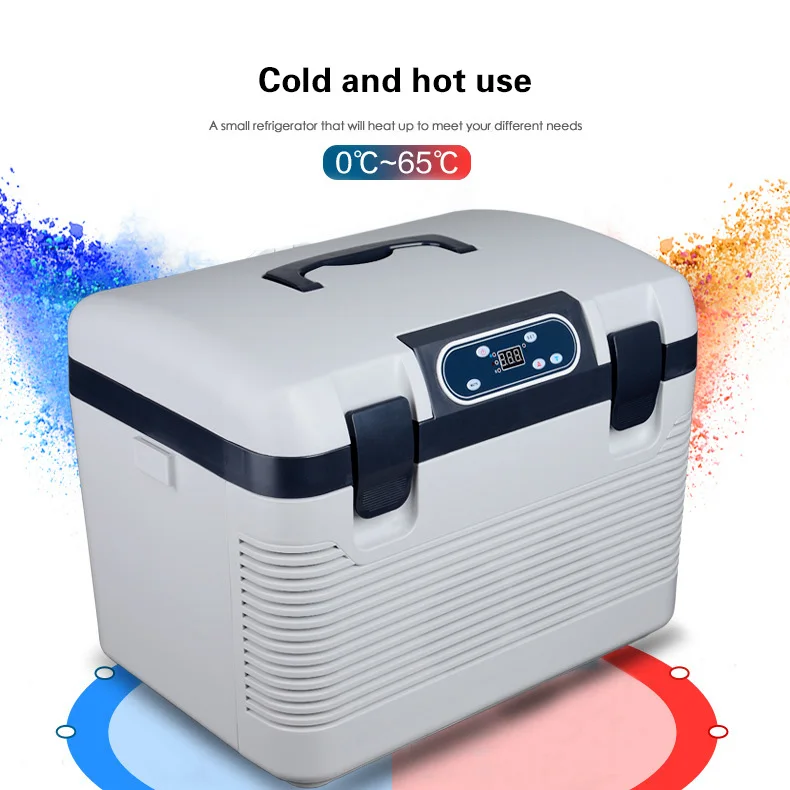 Portable Car Refrigerator 19L/19QT Freezer Compressor Cooler Car and Home Dual-use 12V/24V/220V