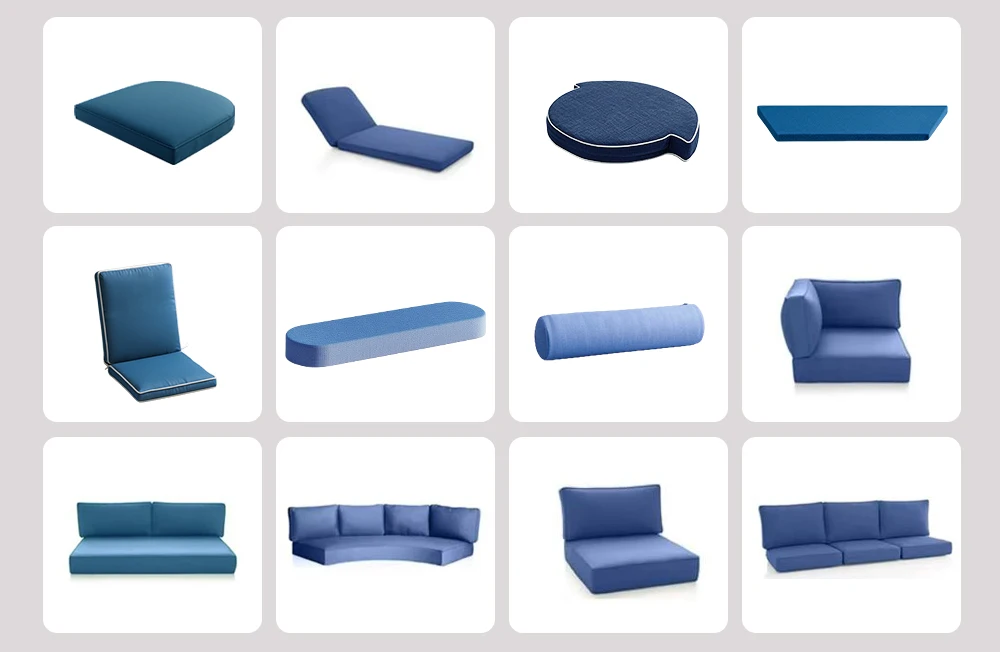 Indoor Outdoor Furniture Sofa Cushion Set