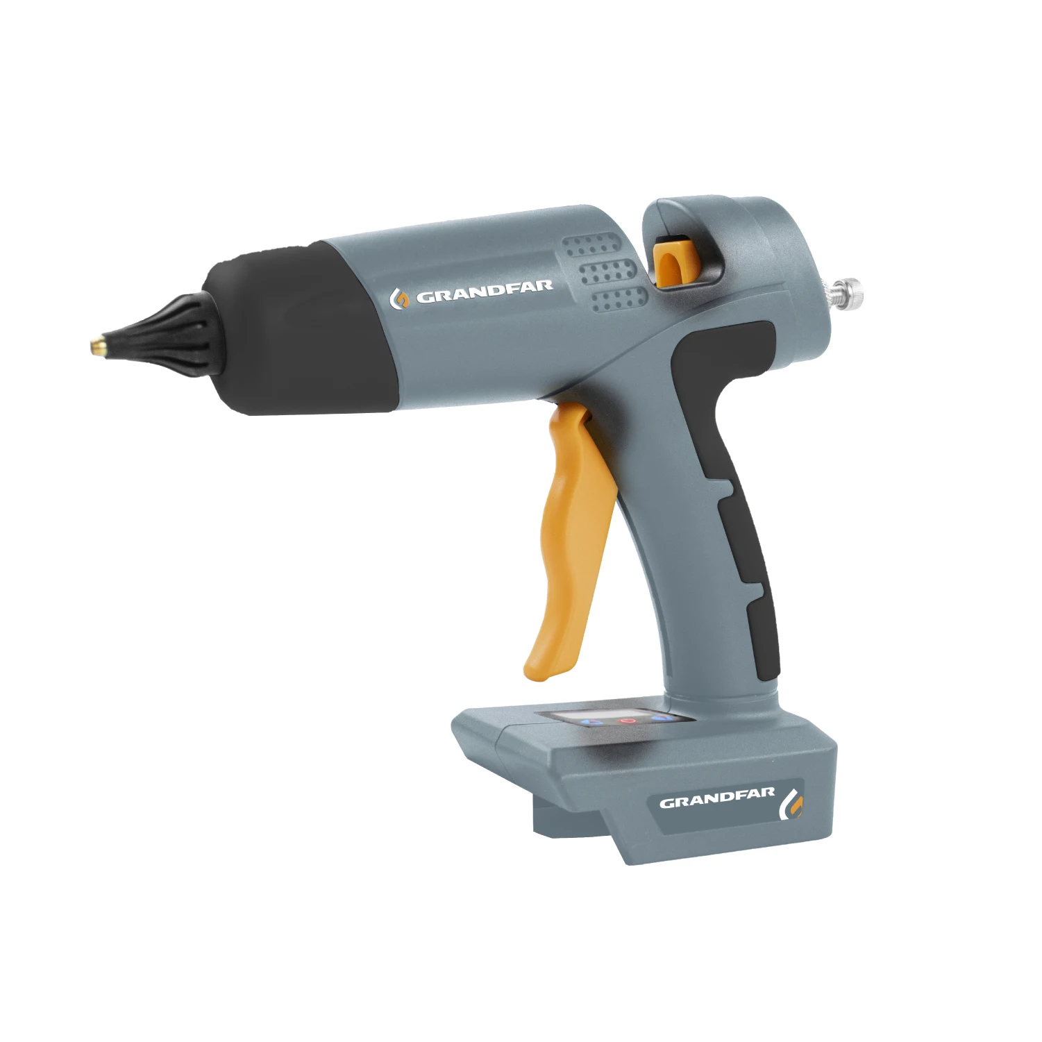 GRANDFAR Cordless Glue Gun With 20v 4.0ah Li-ion Battery Glue Stick Electric Hot Melt Glue Gun
