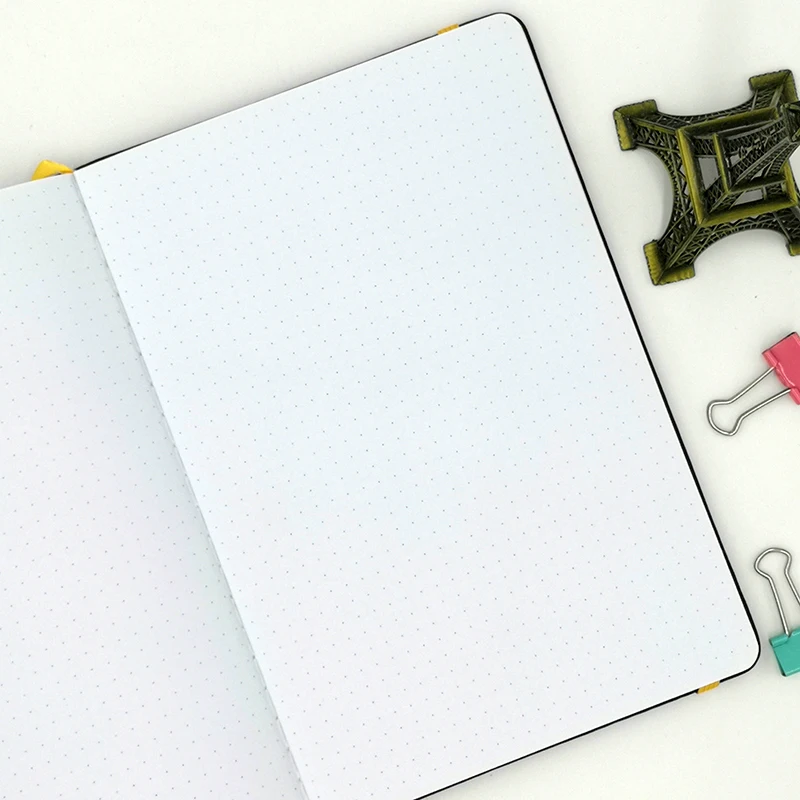 Round Corners Gold Elastic Closure Strap Logo Debossed Hardcover PU Vegan Leather Custom Agenda A5 Notebook Journal Printing