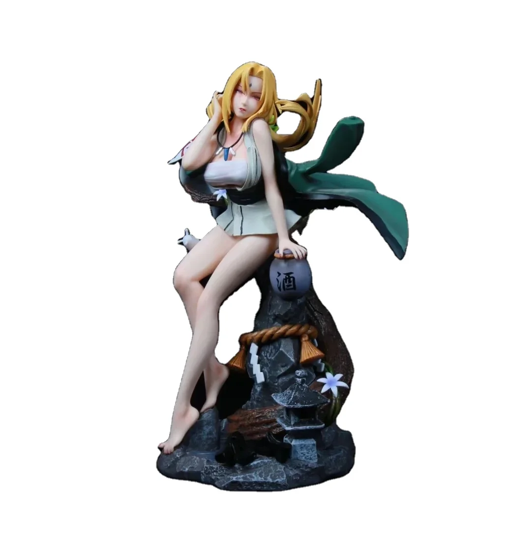 Large supply anime girl sexy statue tsunade figure life size anime statue