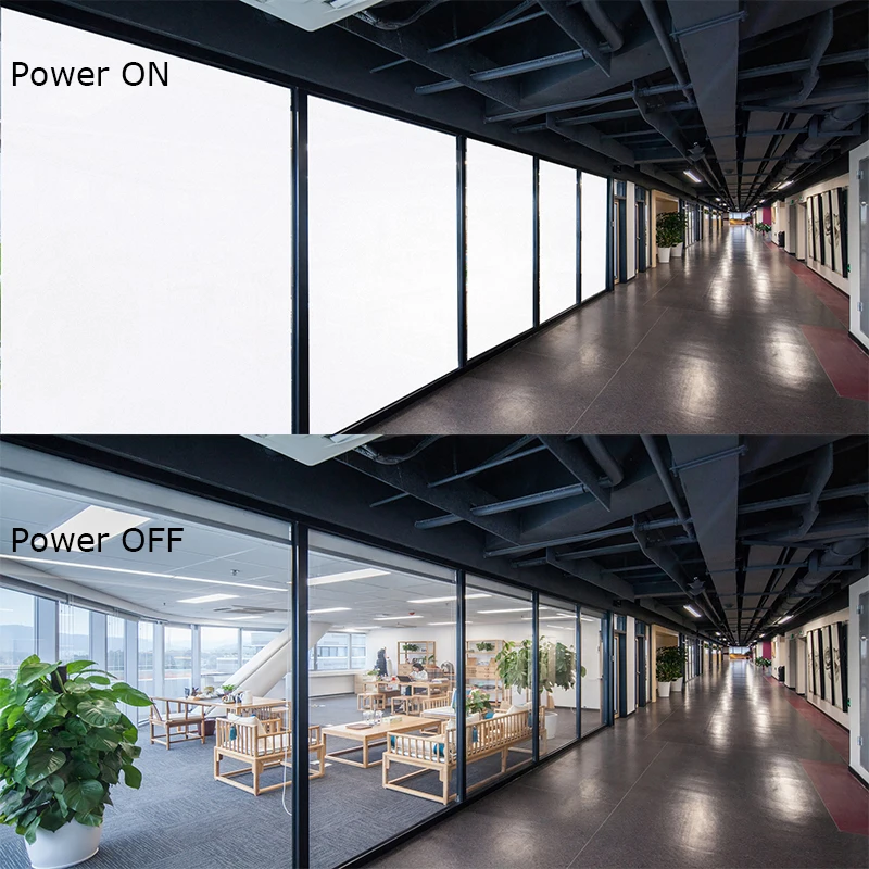 lcd electronic pdlc switchable film intelligent glass