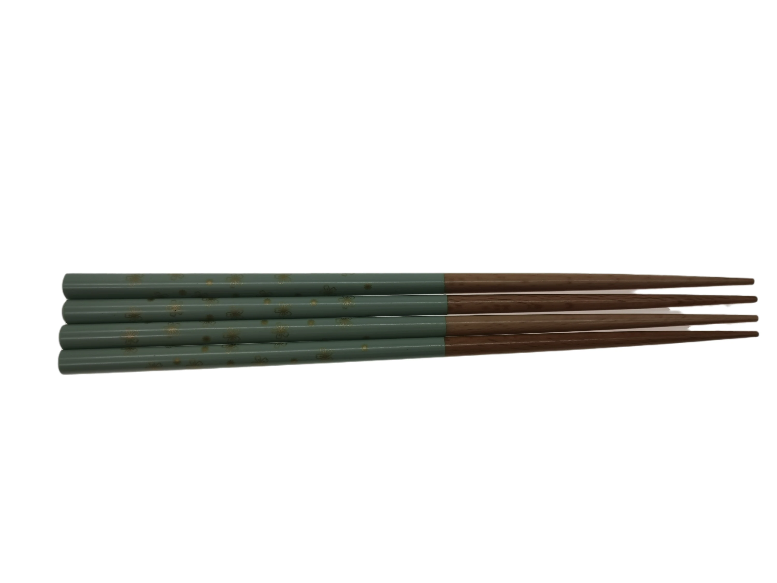 High quality customizable bulk cheap Japanese and Korean printing reusable bamboo and wood sushi chopsticks