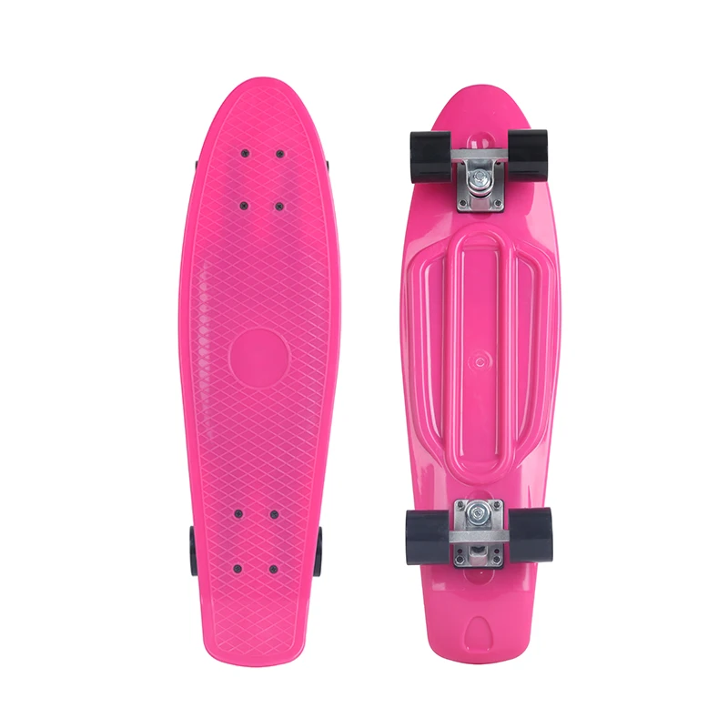 Personalized PP Material Skateboards All Terrain Skateboard 22 Inch Colors Plastic for Adult