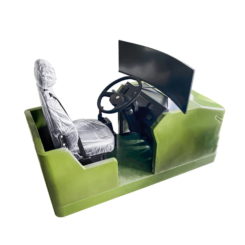 Professional Single Seat Three Screen Car Driving Simulator Car Driving Training Simulator for Smart Driving School