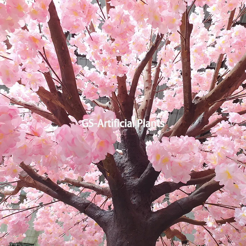 Garden landscaping & decking large tree artificial plants and flowers wedding decoration artificial Cherry Blossom tree