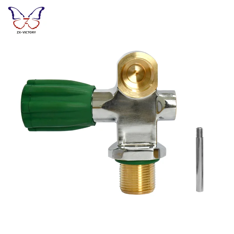 ZX Scuba accessories diving air din/yoke PRO Oxygen Valve diving tank valve for Scuba O2 ready