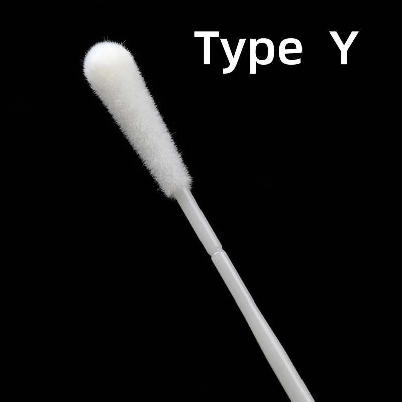 
Long Or Nylon Nasal Flocking Throat Sampling Medical Virus Flocked Swab 