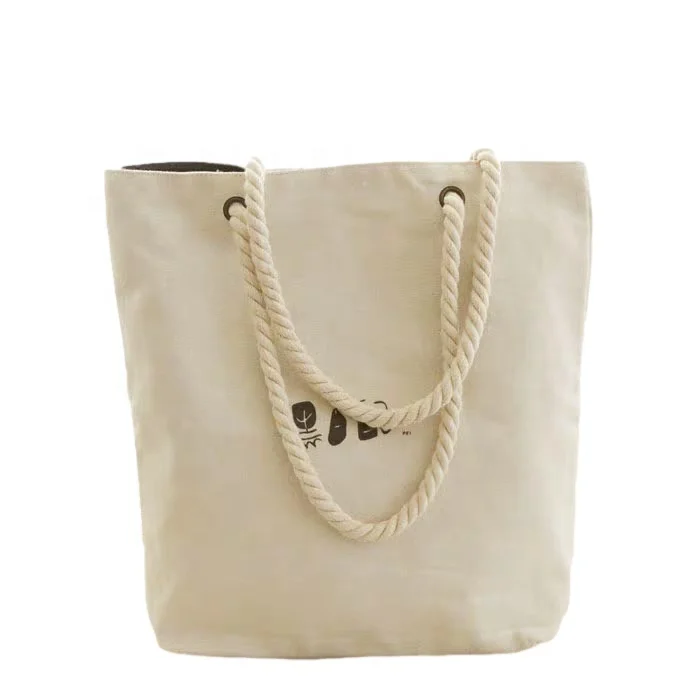 Многоразовая дешевая Хлопковая Сумка-тоут с принтом логотипа на заказ, тяжелая пляжная сумка