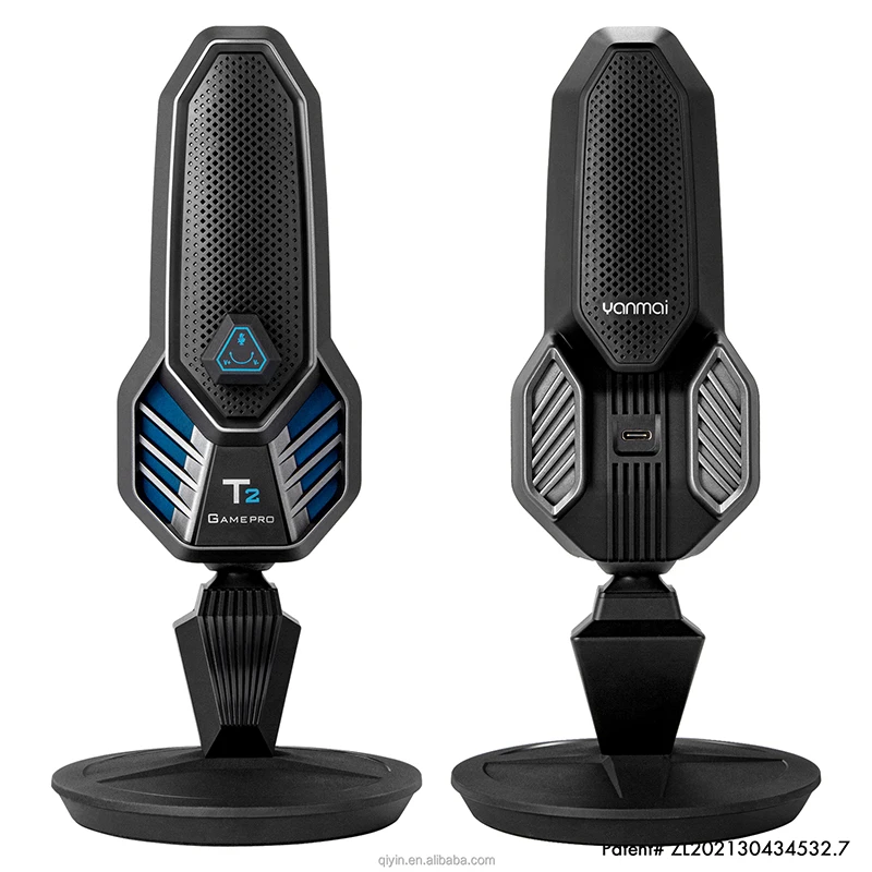 Профессиональный конденсаторный игровой микрофон Yanmai T2