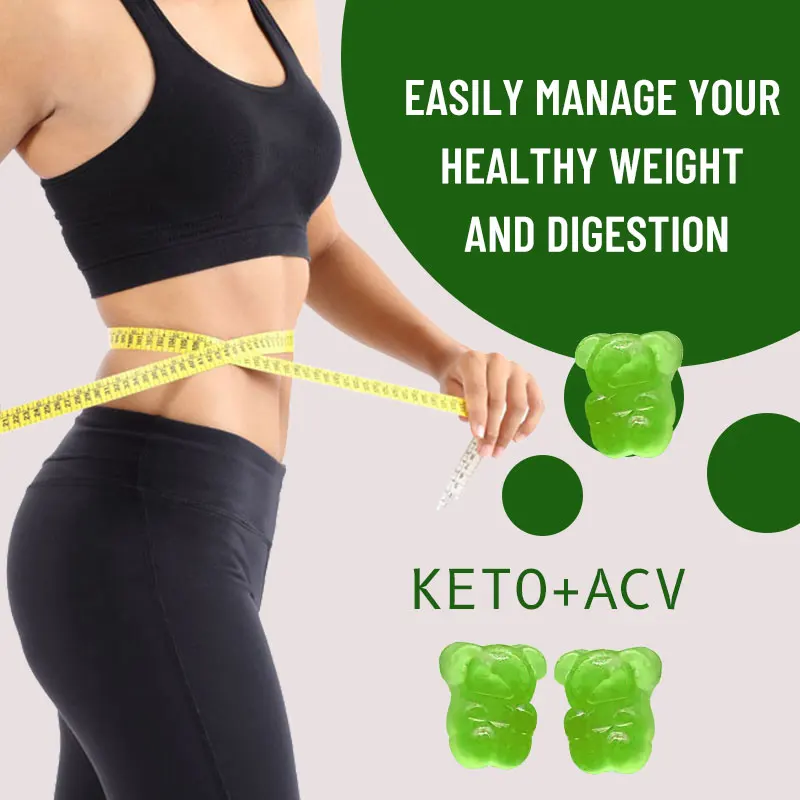 Кето + ACV сжигание жирных конфет Детокс мармеладки на заказ OEM горелка moringa keto 28 дней подходит для сжигания жира плюс с гарцинией камбоджия
