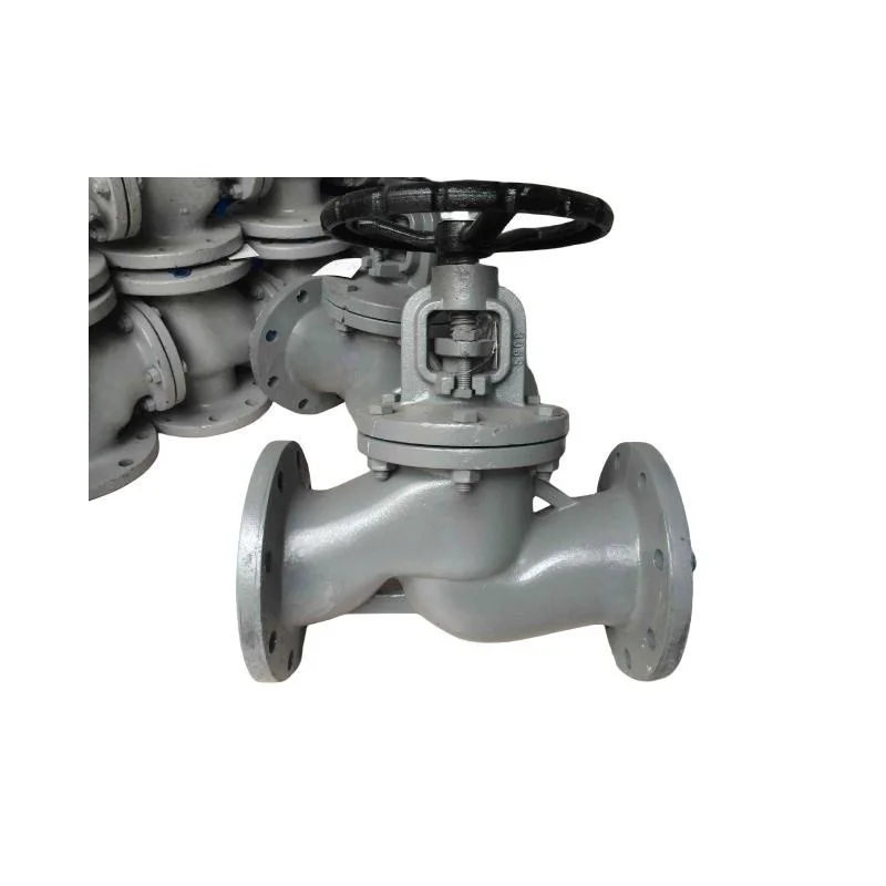 machining ductile cast iron precision iron sand casting parts Flange globe valve