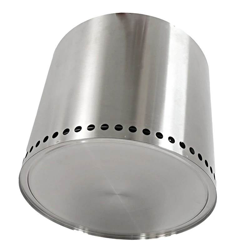 Stainless Steel Portable Low Smoker Wood Burning Fire Pit