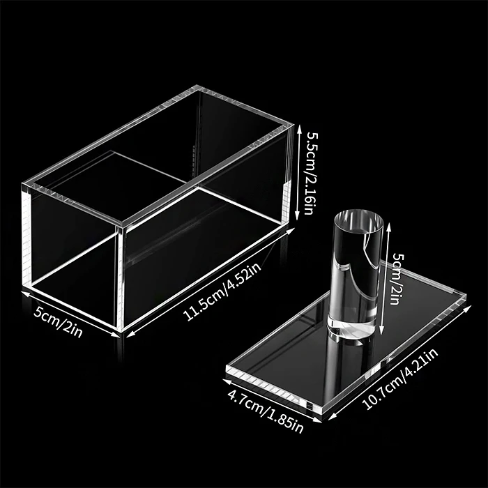 Single Acrylic Spam Musubi Sushi Maker Perspex Rice Press Mold