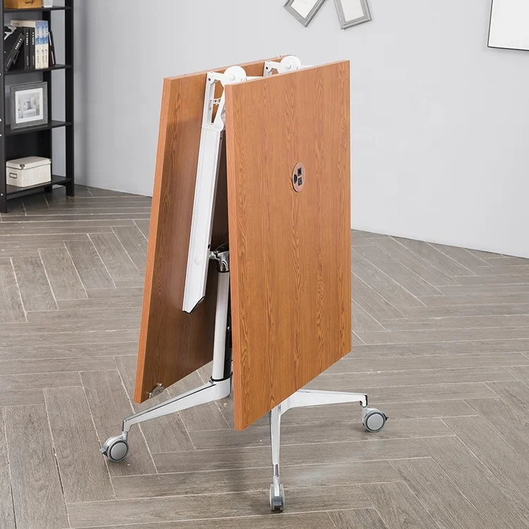 New design folding training combination conference table double tutoring class study desk long table office movable desk