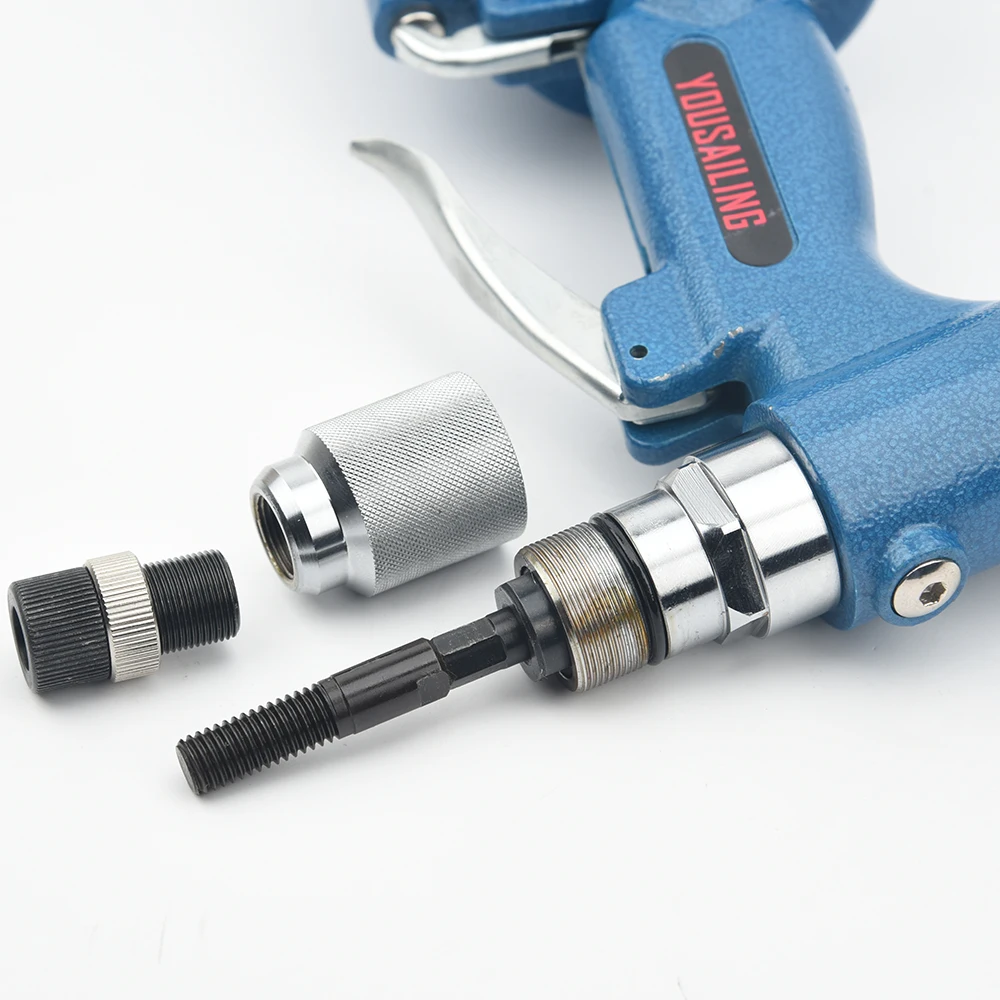 M4-M10  Air Nut Riveter Semi-automatic Pneumatic Nut Riveting  Tool  Stainless Steel Nuts