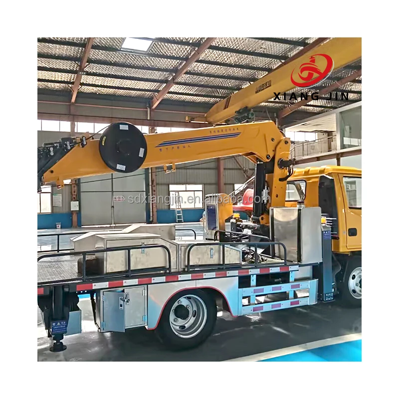 Factory Supply 28m  Truck Mounted Aerial Working Platform  With Remote Control