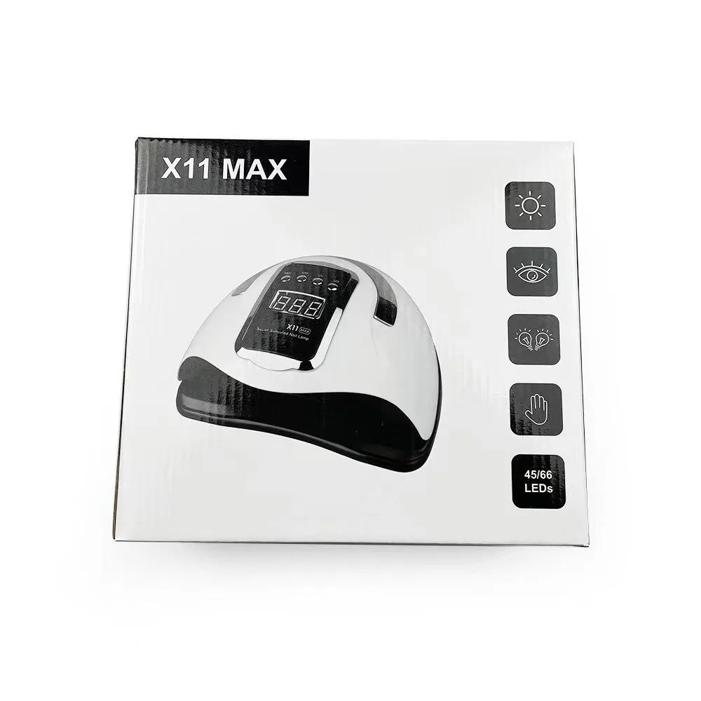 X 11MAX 280W 280W Powerful rechargeable uv led nail lamp cordless for nail shop