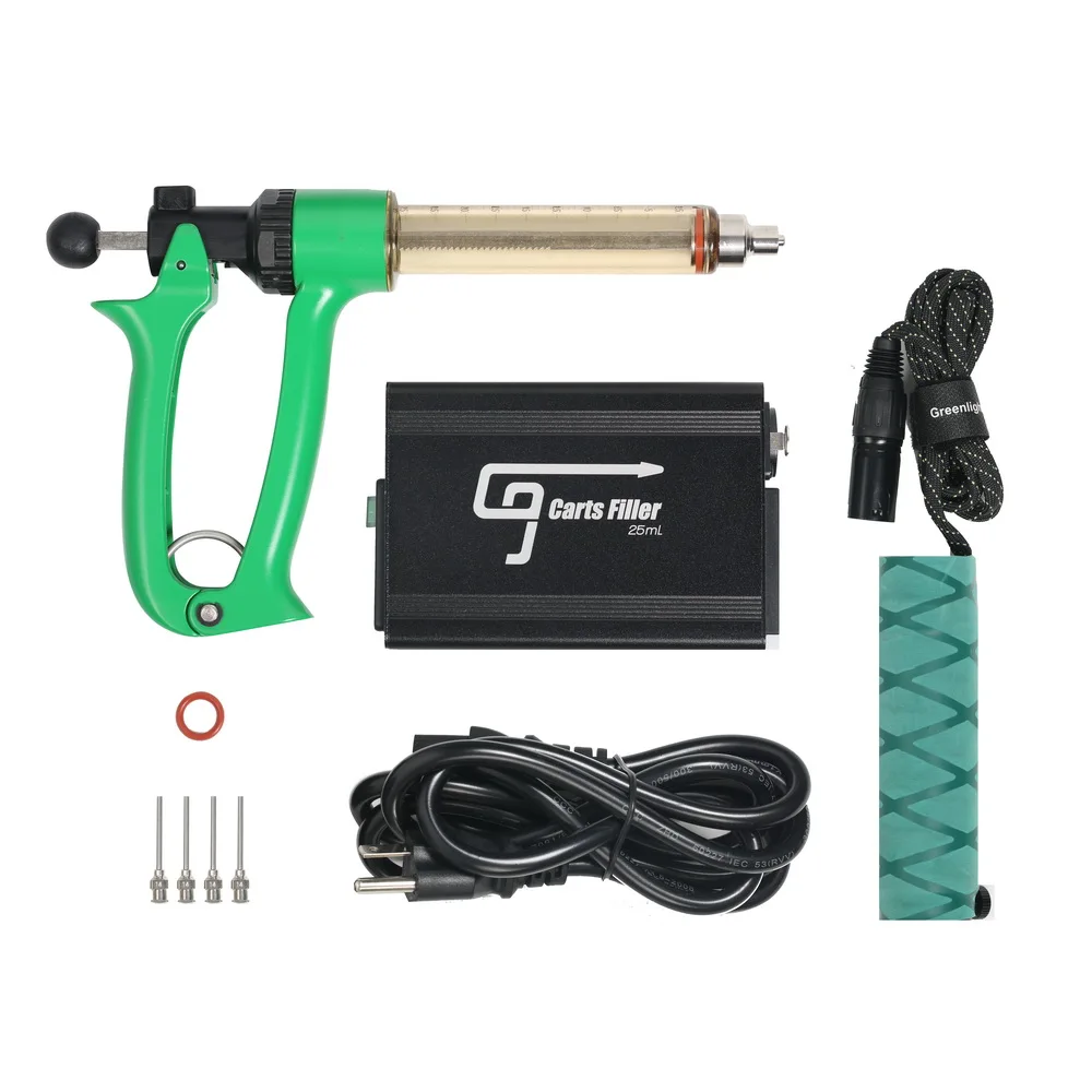 
CBD Carts Filling Machine Distillate Filler Gun E Cig Vape Oil Cartridge Manual Filling Machine Blunt Fill Needle 