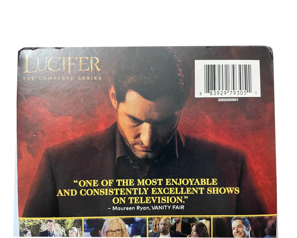 Lucifer Season 1-6 The Compete Series 20 Discs Factory Wholesale DVD Movies TV Series Cartoon Region 1/Region 2 DVD Free Ship