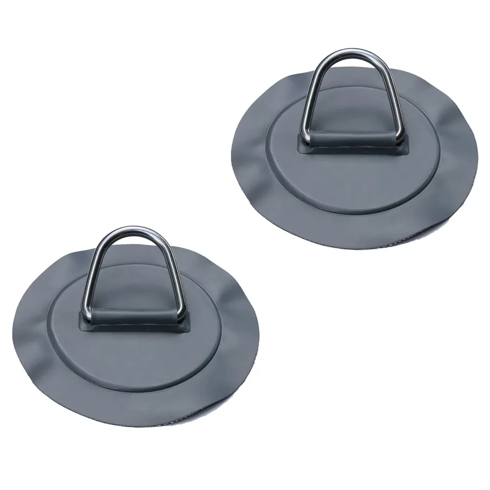 D ring pad patch to stuck on sup board stainless steel inflatable boat kayak to connect accessory seat rope