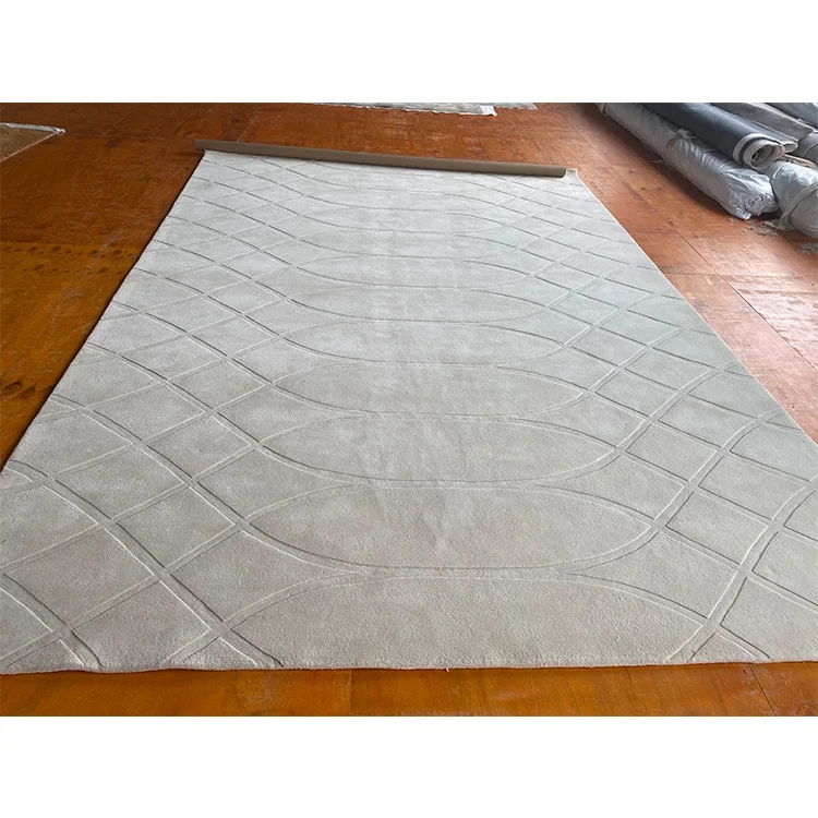 Modern Wool floor big area custom hand tufted Rugs and Carpets