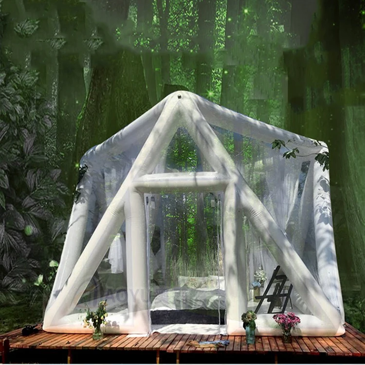 outdoor inflatable  bubble tent for camping