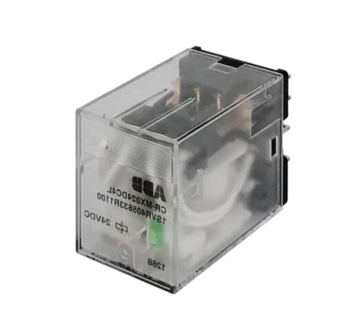 in stock ABBs CR-MX Pluggable intermediate interface relay CR-MX024DC2L