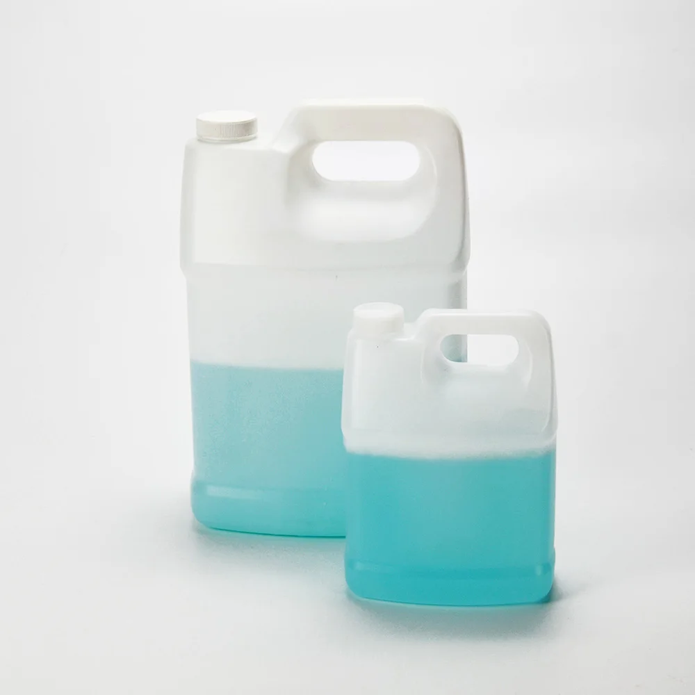 1 gallon empty oil bottles plastic liquid water bottle Hdpe container with handle