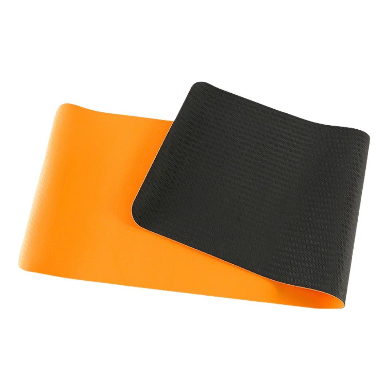 High quality Custom Logo Fitness Exercise Anti Slip Eco Friendly washable 6mm Thick Double Layer TPE Pilates Yoga Mat