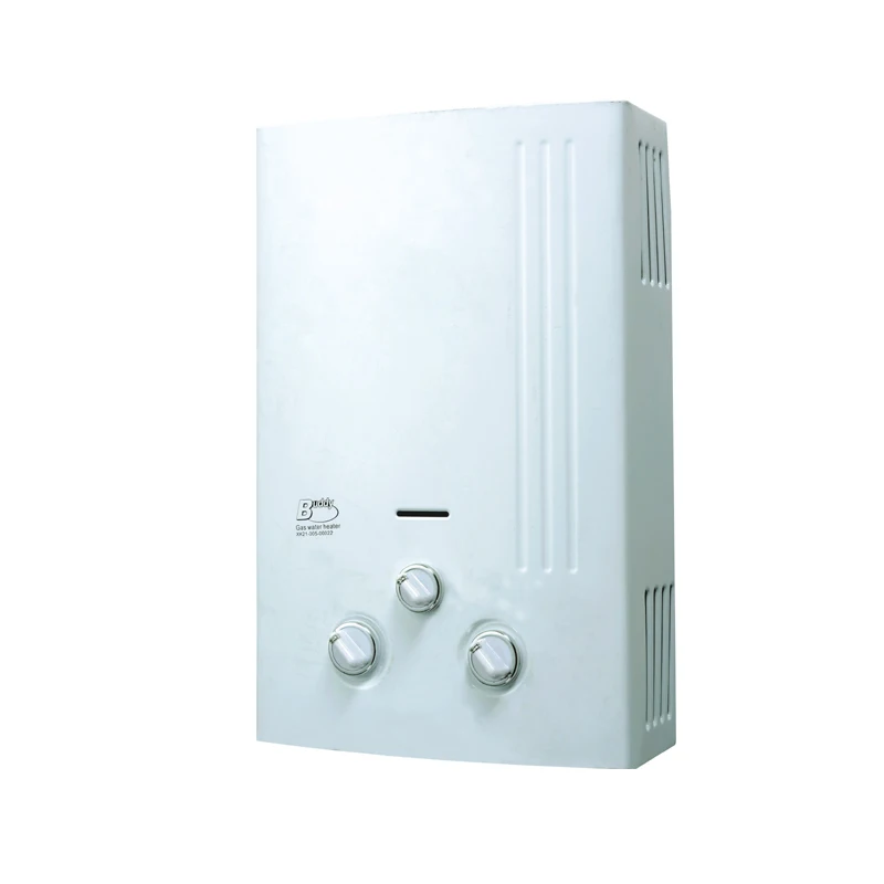 6L LPG or LNG MS Powder Coating Gas Water Heater SKD Spare Parts body cover and bottom case  R5