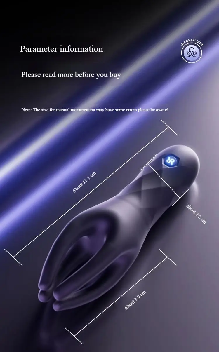Octopus Male Masturbation Vibration Trainer Massager Vibrator Stimulator