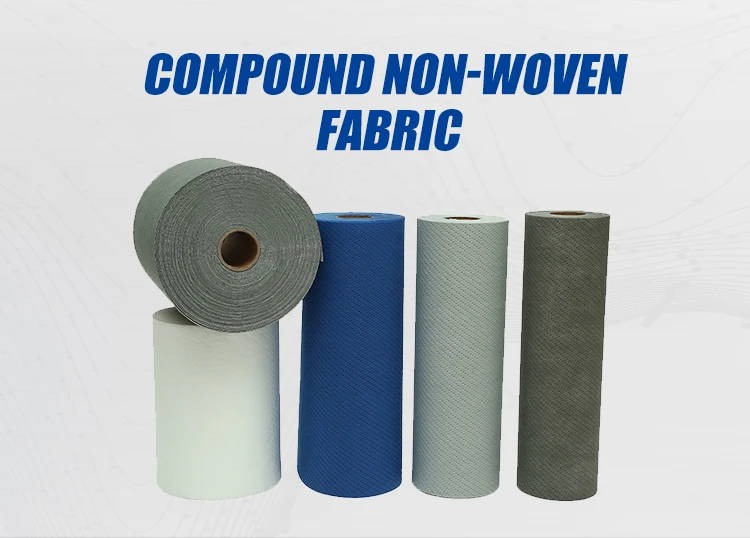 Pp Composited Wooden Pulp Spunlace Print Non Woven Nonwoven Fabric Environmentally Friendly For Wet Wipe