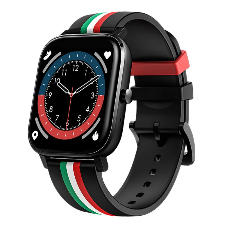 New P12 Smart Watch Men BT Answer Call Full Touch Dial Call Fitness Tracker IP67 Waterproof 4G ROM Smartwatch