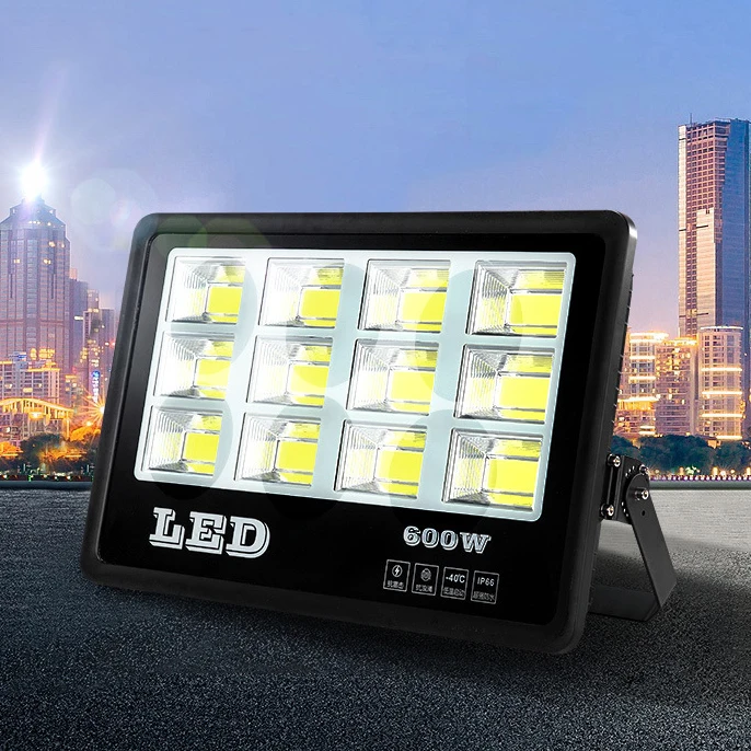 COB LED Floodlight IP66 50W 100W 200W 300W 400W 500W 600W High Quality LED COB Projection Light Flood Light