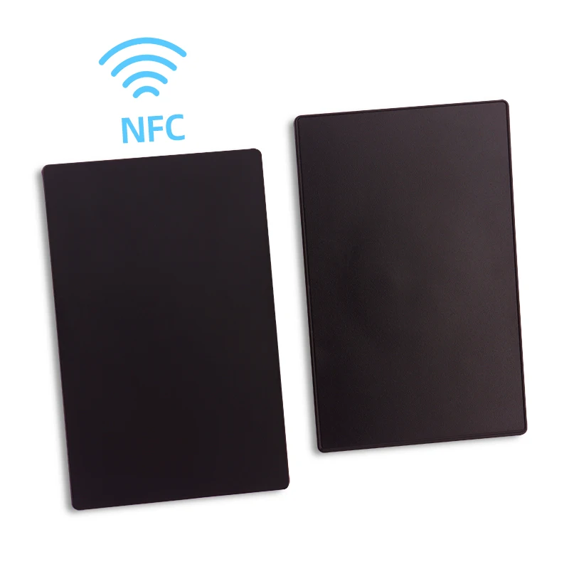 Stainless Steel Custom Nfc Laser Engraved Wholesale Metal Hidden Chip Card Contactless Smart Business