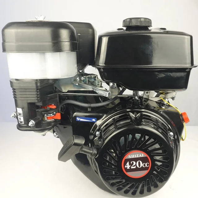  15HP новый стиль 420CC с воздушным охлаждением 4-тактный ручной запуск и электрические пусковая мощность бензинового