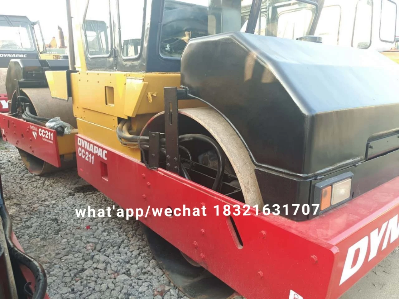 Used Dynapac Tandom Roller cc211 dynapac Good quality ca301d CA251D /CA25D with good