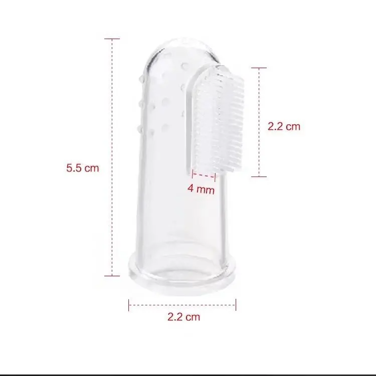 
Foodgrade Baby Finger Toothbrush For Babies & Toddlers 
