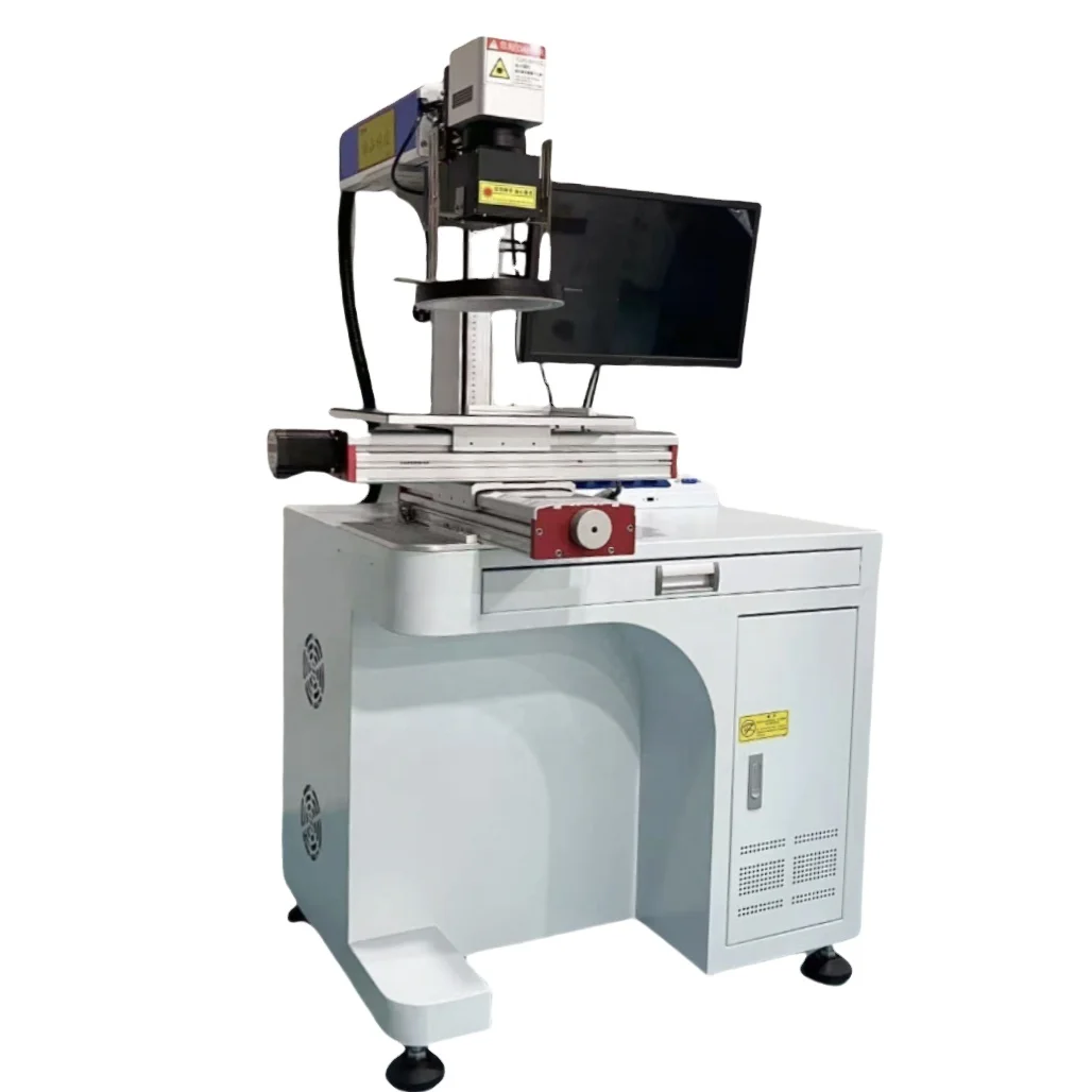 Automatic 5W UV laser marking machine Laser printer plastic QR code automatic Laser engraving machine