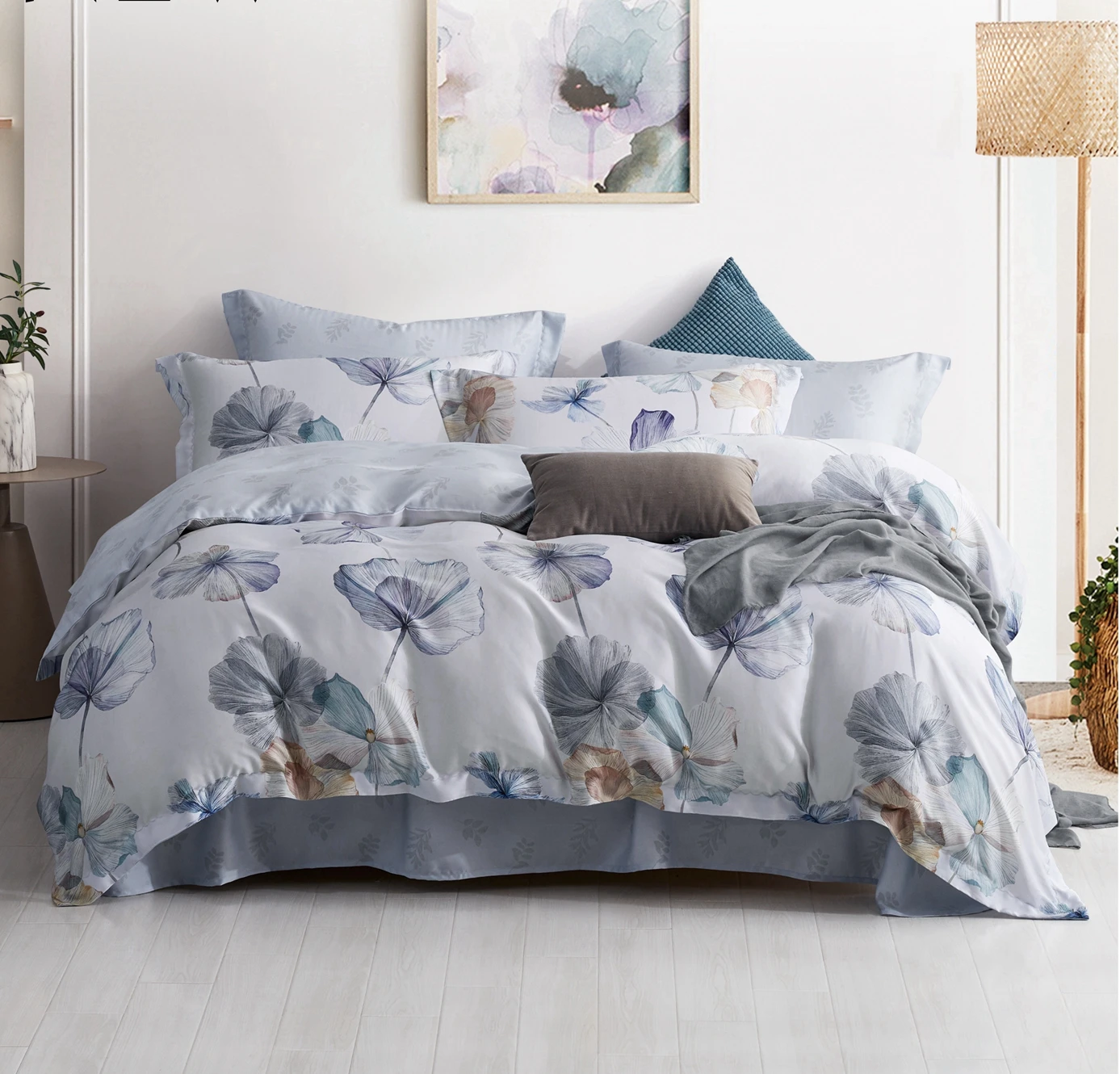 Top Level Silk Handfell Tencel Bedding Sets Tencel Certification
