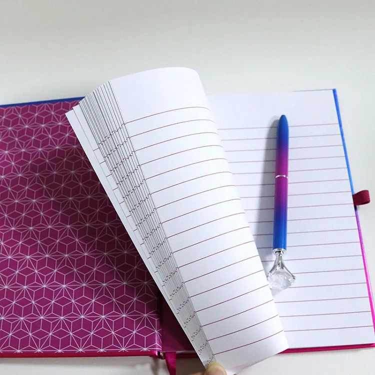 2022 New Arrivals Custom Personalized 3d Cartoon Kawaii A4 A5  Notebook Diamond Painting With Pen