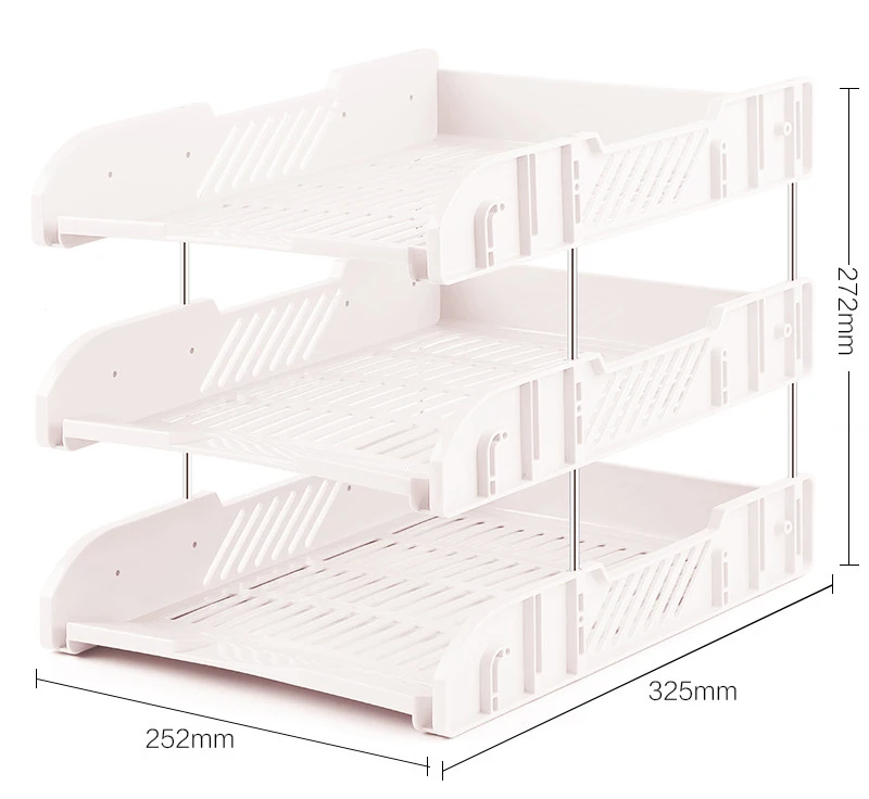  A4 file tray File bar Desktop office supplies management data storage shelf on the third